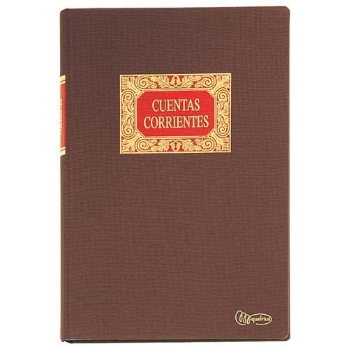 Miquel Rius Libro Contabilidad "Cuentas Corrientes" 215x315 mm 100 Hojas