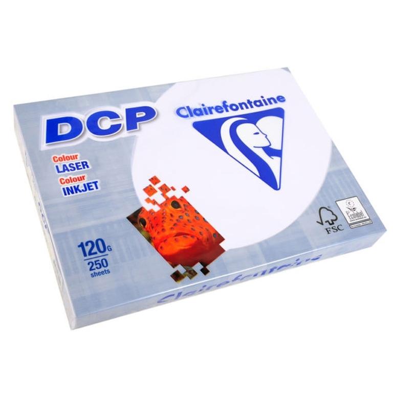 Clairefontaine DCP Papel A3 120gr Blanco (250 hojas)