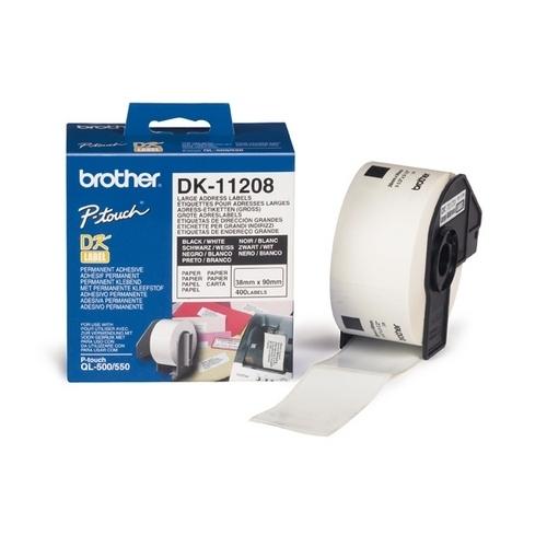 Brother Etiquetas Impresora 38X90 Mm