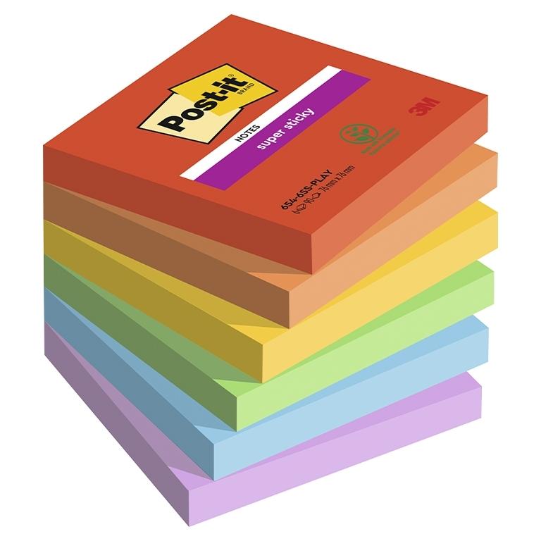 3M Post-It Notas Adhesivas 76X76 Super Sticky Bora Bora (6)