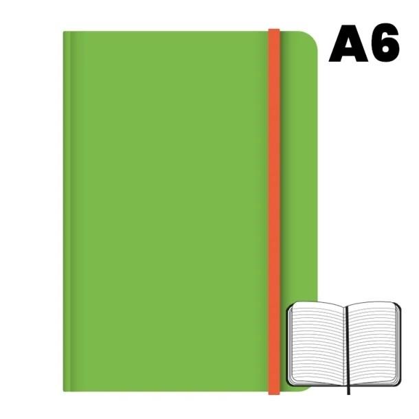 Campus University Libreta Cosida A6 Rayado Verde