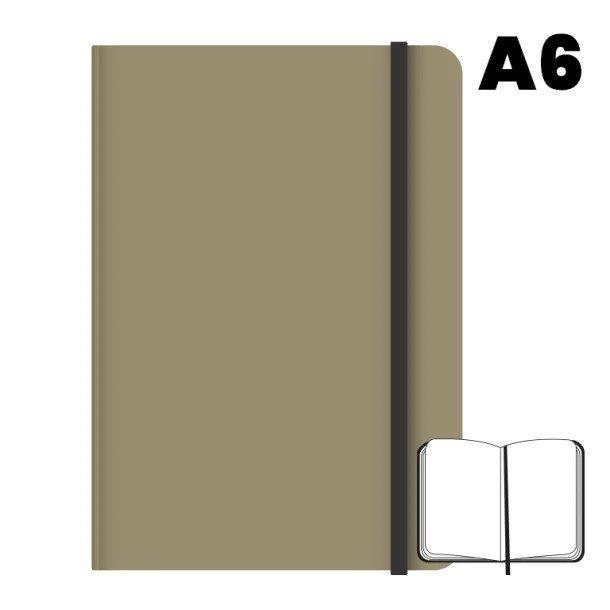 Campus University Libreta Cosida A6 Liso Beige