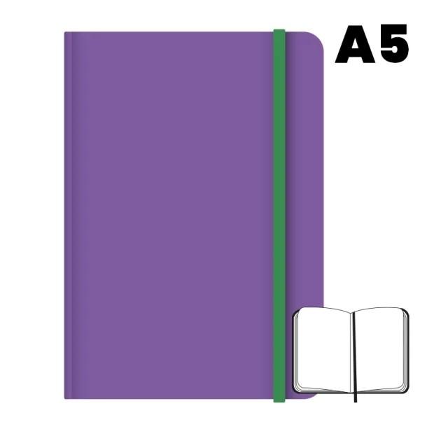 Campus University Libreta Cosida A5 Liso Violeta