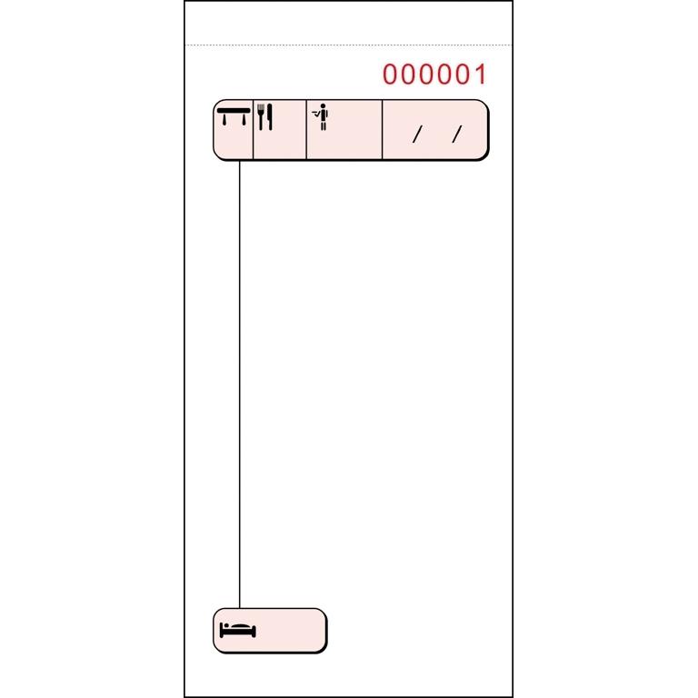 Plus Office Talonario Camareros Duplicado 73x155 mm 50 Juegos
