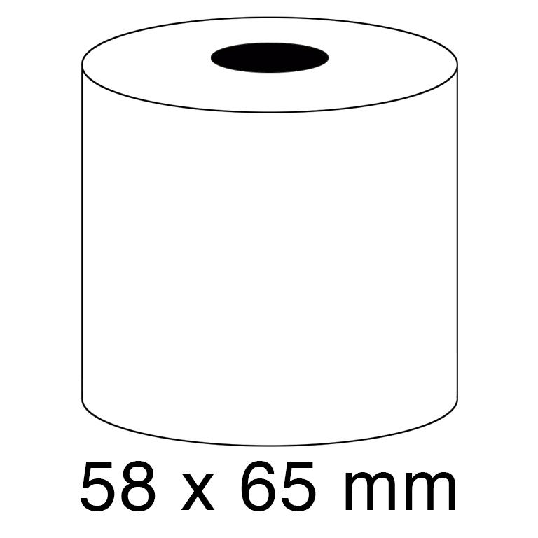 Rollo Papel Electra 58x65 mm