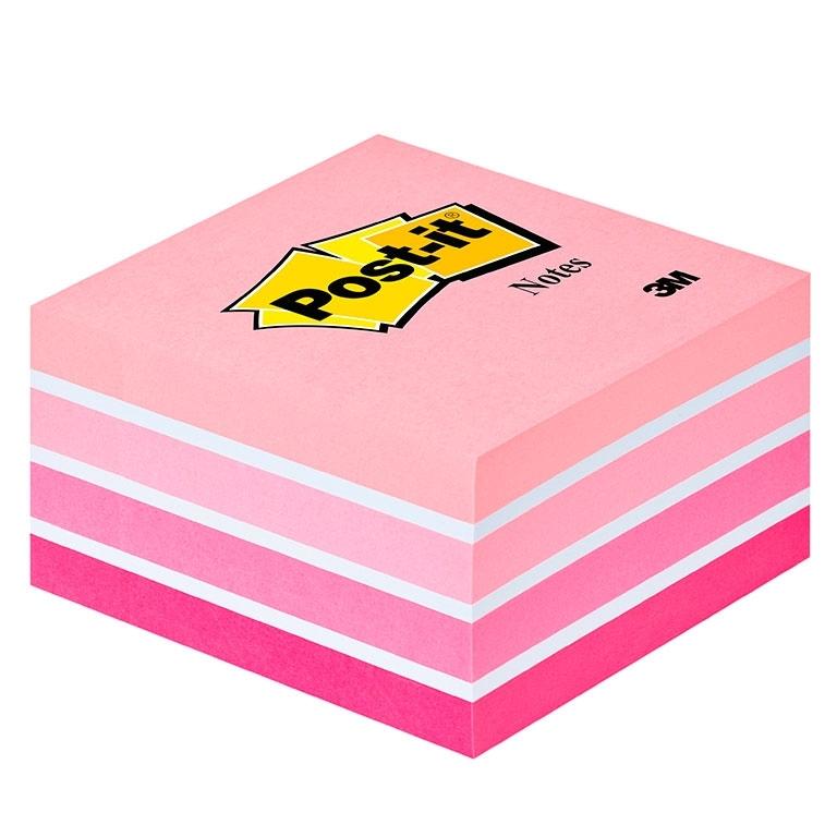 3M Post-It Notas Adhesivas 76X76 Acuarela Rosa (450 H)