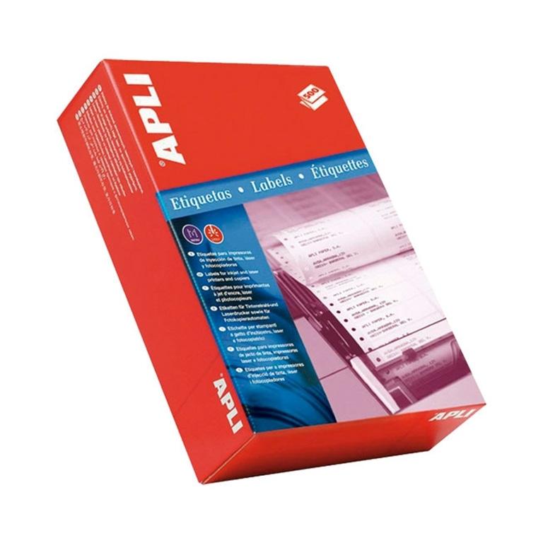 Apli Etiquetas Continuo 137,2x74,1 mm Salida 1 (500 Hojas)