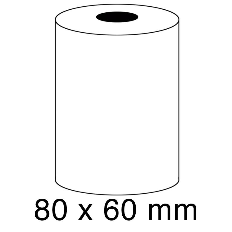 Rollo Papel Térmico 80x40 mm