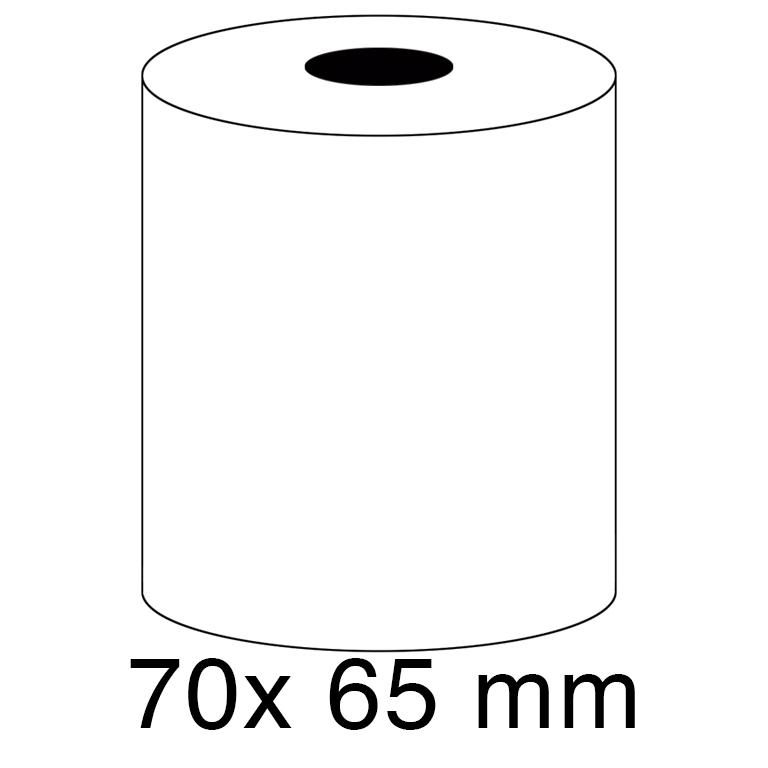Rollo Papel Electra 70x65 mm