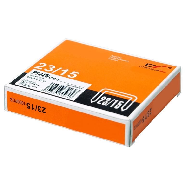 Plus Office 23/15 Grapas Galvanizadas (1000 ud.)
