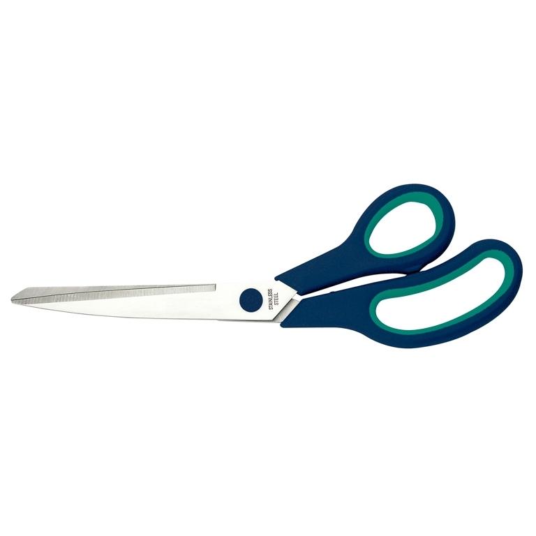 Plus Office Tijera Oficina Luxe Inox 250 mm Azul