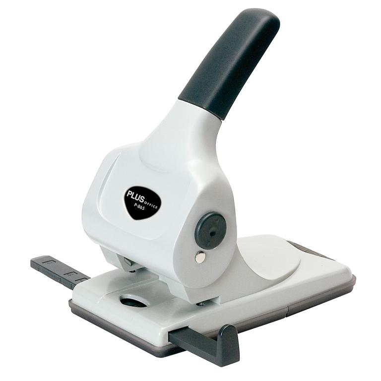Plus Office P-865 Perforador Gran Capacidad 65 Hojas Gris