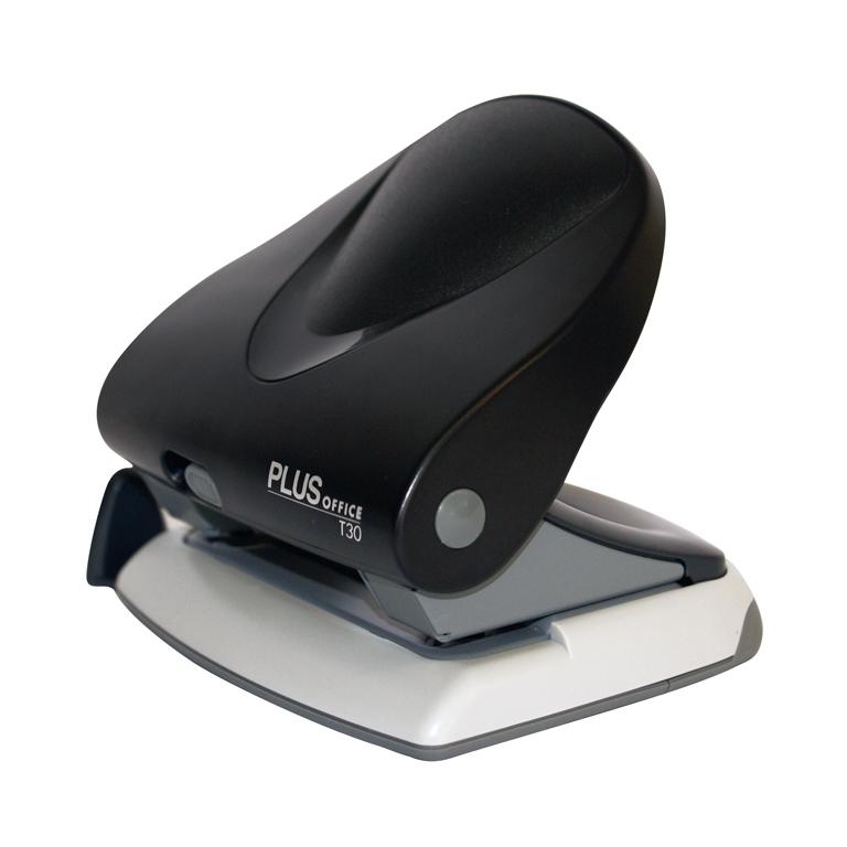 Plus Office T30 Perforador Sobremesa 30 Hojas Negro