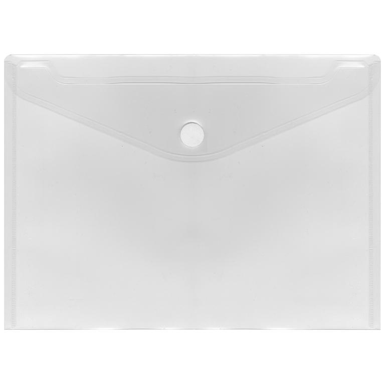 Plus Office Sobre Plástico A4+ Cierre Velcro Apaisado Transparente