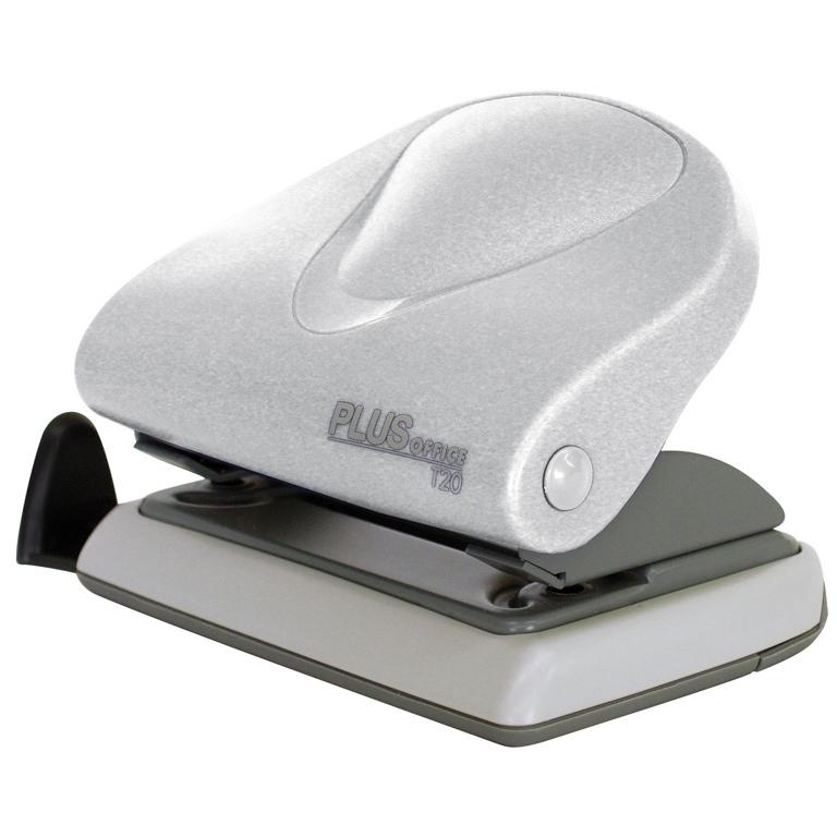 Plus Office T20 Perforador Sobremesa 20 Hojas Gris