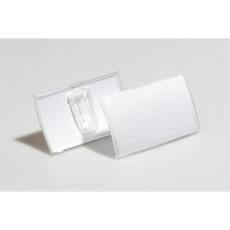 Durable Distintivo 40X75 Mm C/Imp.+Pinza