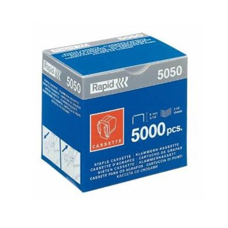 Rapid 5050E Cassete Grapas (5000 ud.)