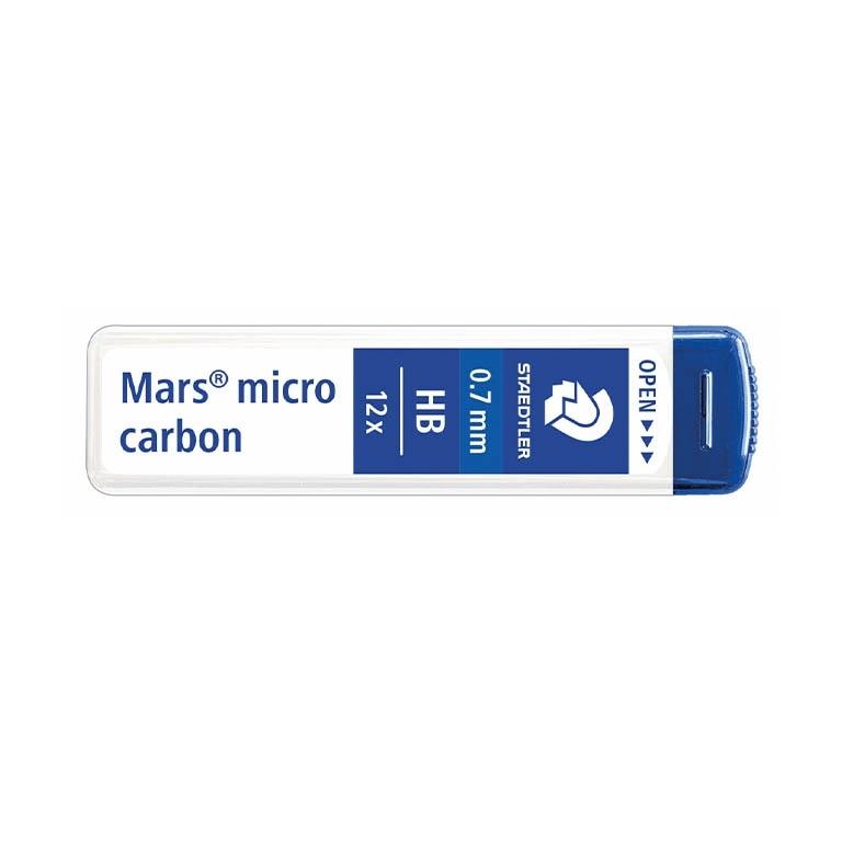 Staedtler Mars Micro Carbon Minas Recambio 0,7 mm HB (12 Uds.)