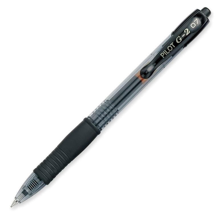 Pilot G-2 Bolígrafo Gel Retráctil 0,7mm Negro