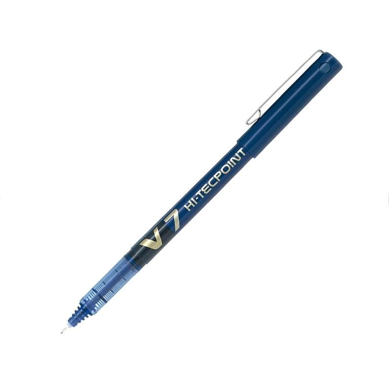 Pilot Hi-Tecpoint V7 Bolígrafo Tinta Líquida 0,7mm Azul