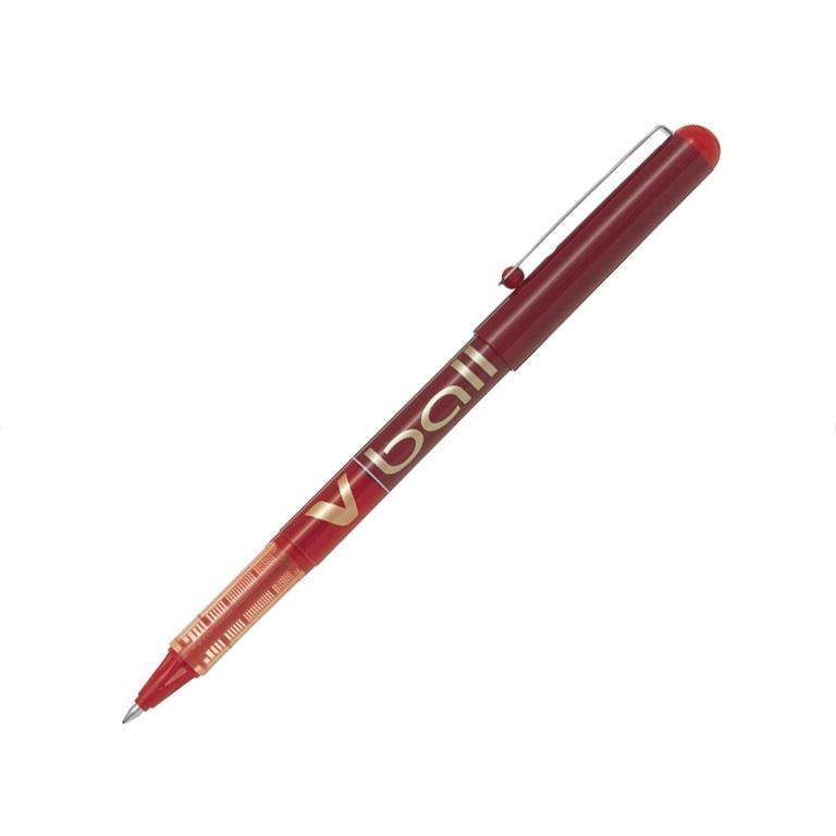 Pilot V-Ball 0.5 Bolígrafo Tinta Líquida 0,5mm Rojo