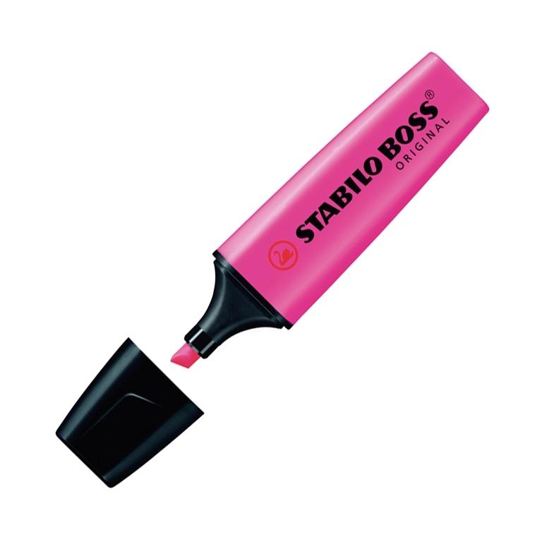 Stabilo Boss Original Subrayador Fluorescente Rosa