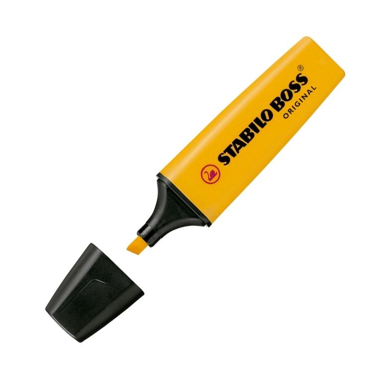 Stabilo Boss Original Subrayador Fluorescente Naranja
