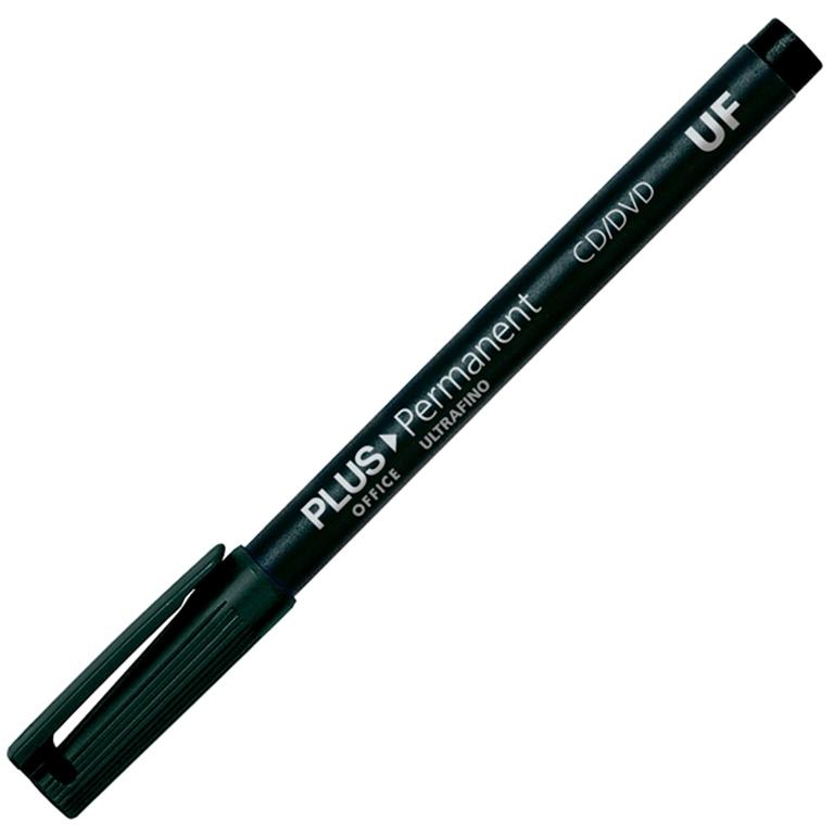 Plus Office Marcador Permanente Ultra Fino 0,4 mm Negro