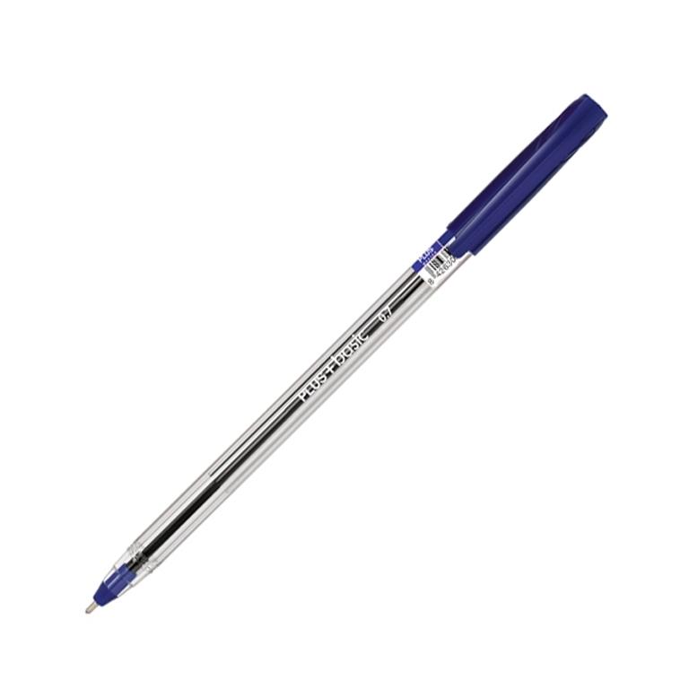 Plus Office Basic Bolígrafo Tinta Fluida 0,7mm Azul