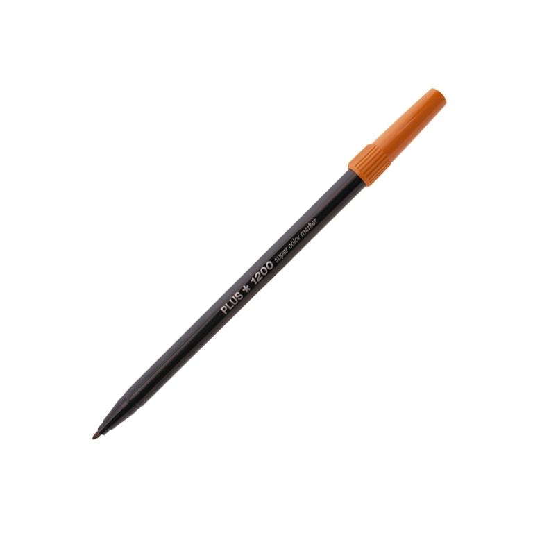 Plus Office 1200 Marcador Punta Fibra 1 mm Marrón Claro