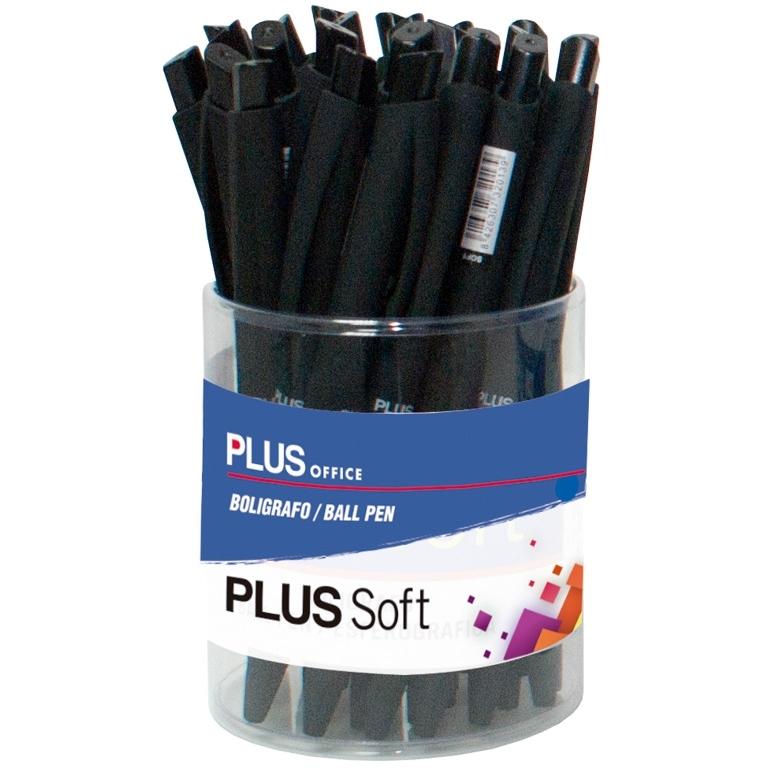 Campus Soft Bolígrafo Retráctil Tinta Fluida 0,7mm Negro