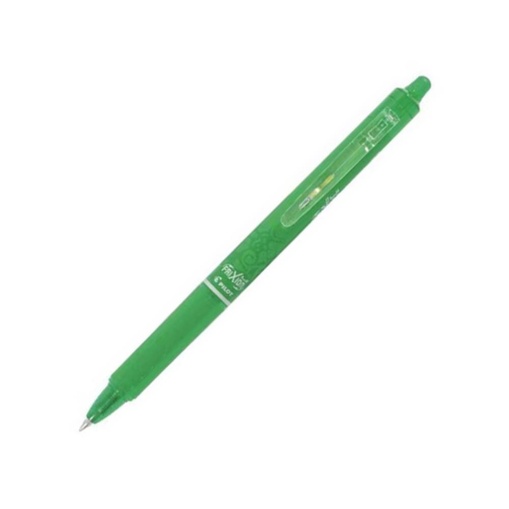 Pilot Frixion Ball Clicker Bolígrafo Borrable Retráctil 0,7mm Verde Claro