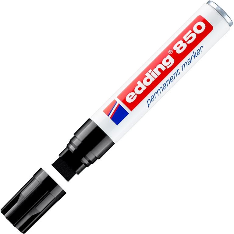 Edding 850 Marcador Permanente Punta Biselada 5-15 mm Negro