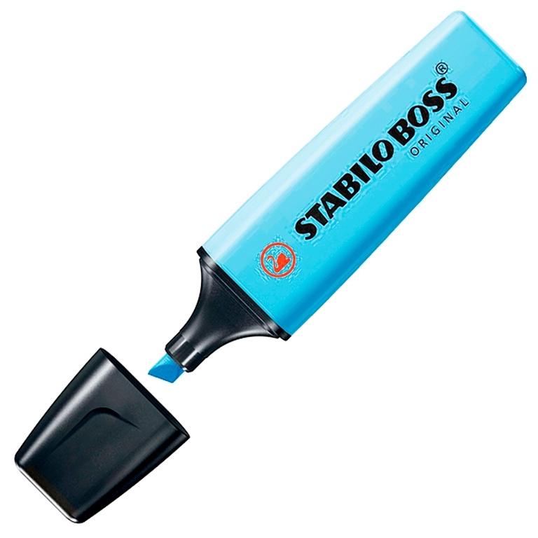 Stabilo Boss Original Pastel Subrayador Azul Ventoso