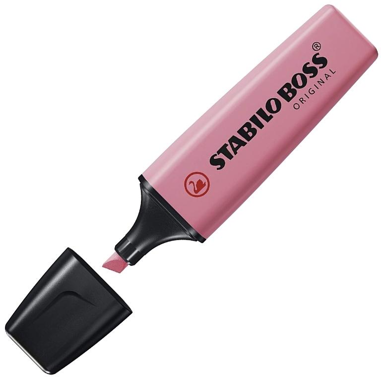 Stabilo Boss Original Pastel Subrayador Rosa Cerezo