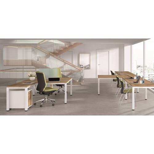 Mesa White recta 200x80 - Material escolar, oficina y nuevas tecnologias