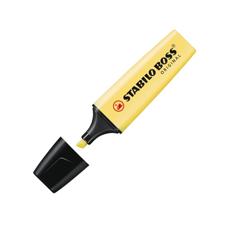 Stabilo Boss Original Pastel Subrayador Amarillo