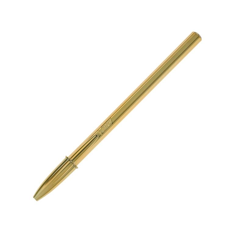 Bic Cristal Shine Bolígrafo Tinta Aceite 1 mm Oro