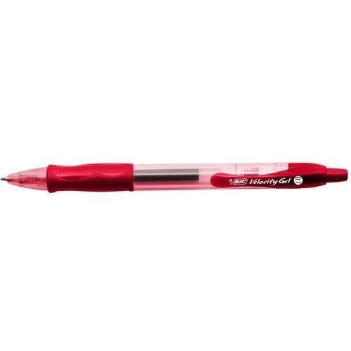 Bic Velocity Gel Bolígrafo Retráctil 0,7mm Rojo