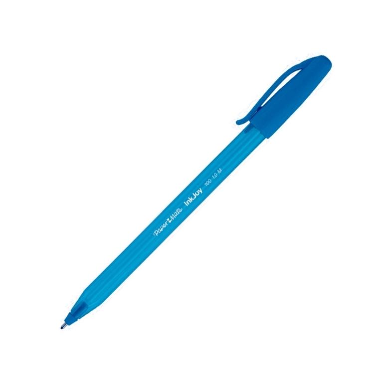 Paper Mate InkJoy 100 CAP Bolígrafo Tinta Baja Viscosidad 0,4mm Azul