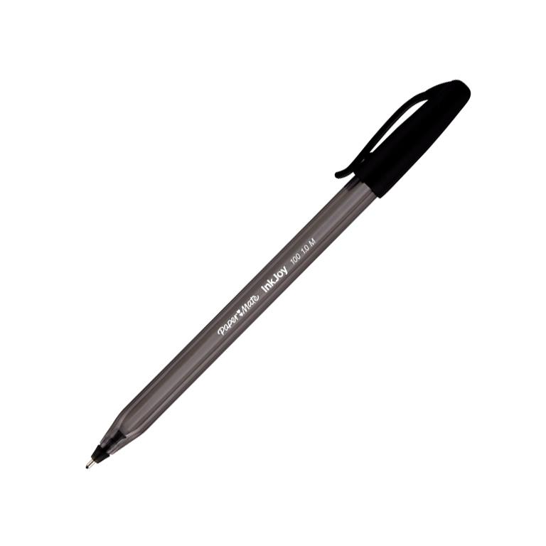 Paper Mate InkJoy 100 CAP Bolígrafo Tinta Baja Viscosidad 0,4mm Negro
