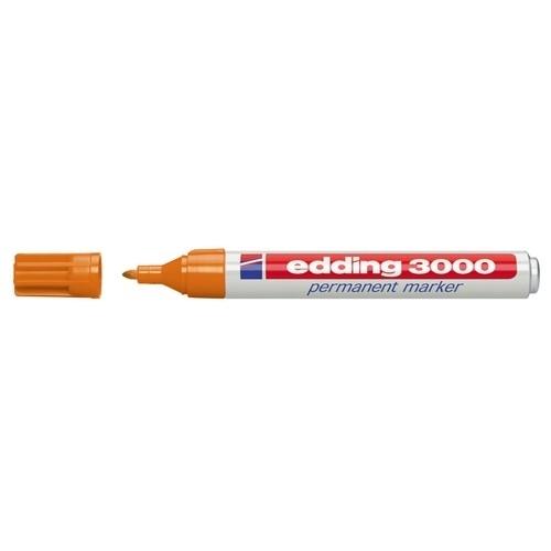 Edding 3000 Marcador Permanente Punta Redonda 1,5-3 mm Naranja
