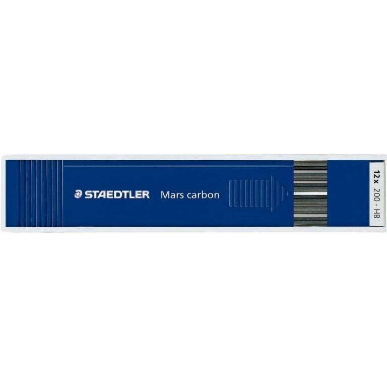 Staedtler Mars Carbon 200 Minas Recambio 2 mm HB (12 Uds.)