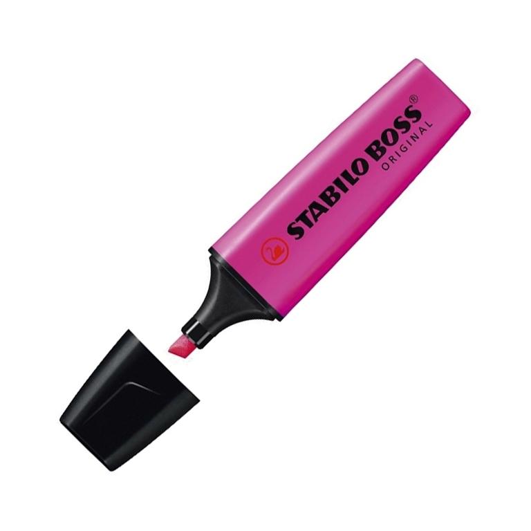 Stabilo Boss Original Subrayador Fluorescente Lila