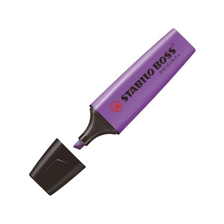 Stabilo Boss Original Subrayador Fluorescente Violeta