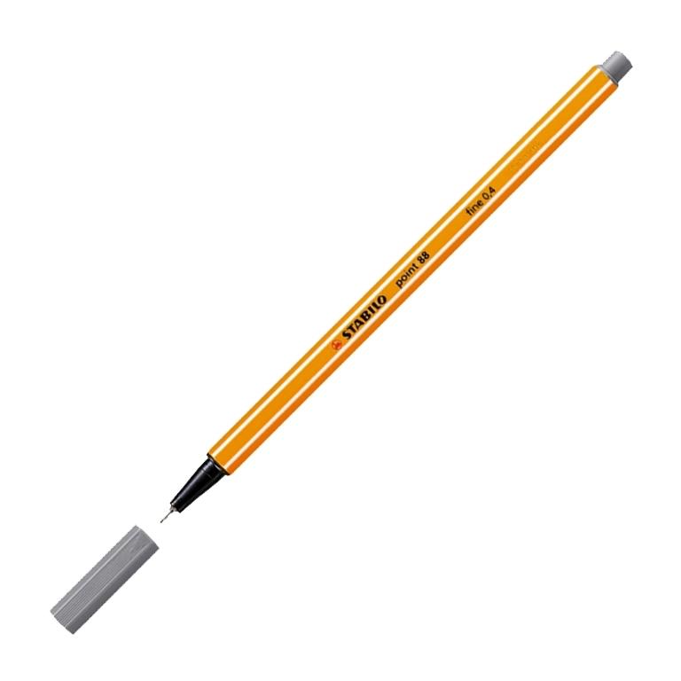 Stabilo Point 88 Rotulador Punta Fina 0,4Mm Gris Oscuro