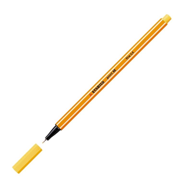 Stabilo Point 88 Rotulador Punta Fina 0,4Mm Amarillostabilo Point 88