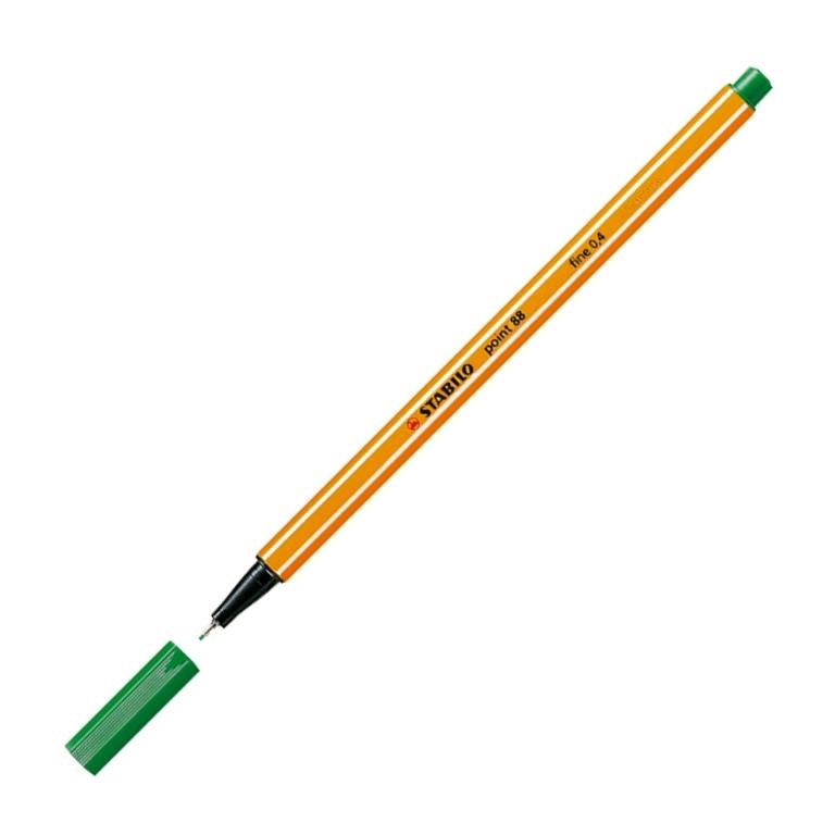 Stabilo Point 88 Rotulador Punta Fina 0,4Mm Verde
