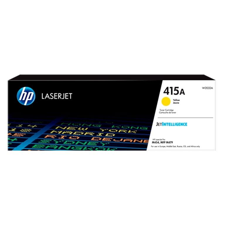 HP 415A, W2032A, Tóner Original Amarillo