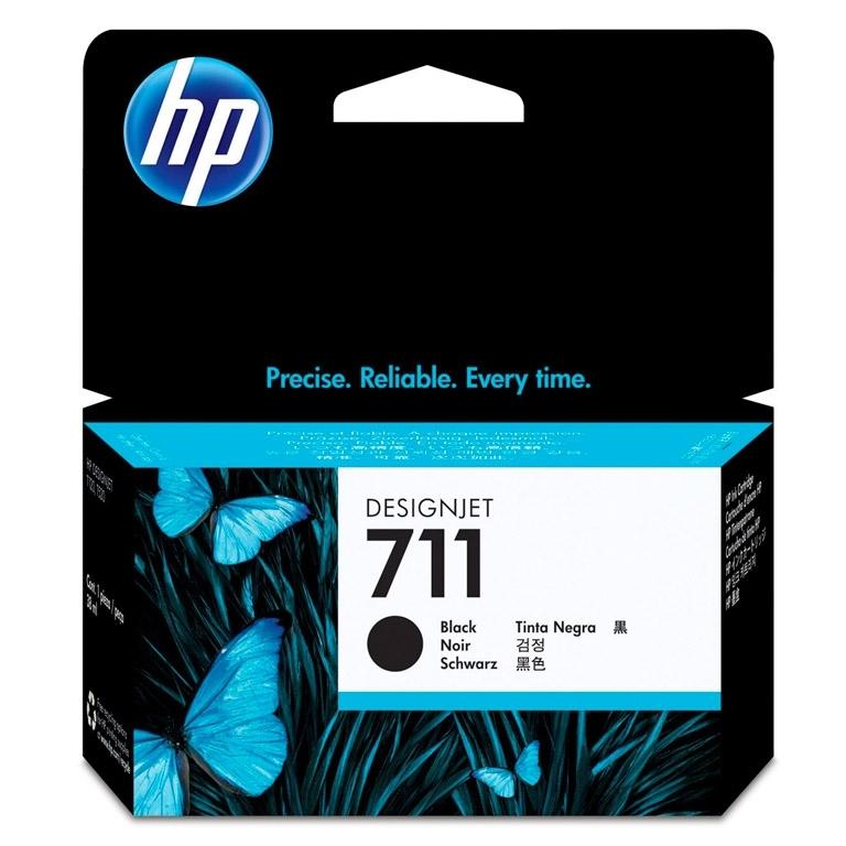 HP 711, CZ129A, Cartucho Tinta Negro